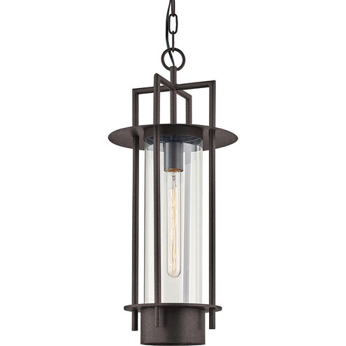 Carroll Park 1 Light 10.5 inch Textured Bronze Indoor Lantern Ceiling Light