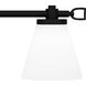 Daniels LED 29 inch Matte Black Bath Light Wall Light