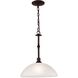 Jackson 1 Light 14 inch Oil Rubbed Bronze Pendant Ceiling Light