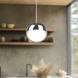 Pluto Pendant Ceiling Light in Chrome