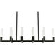 Noemi 10 Light 12 inch Black Pendant Ceiling Light