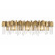 Matrix 3 Light 28 inch Havana Gold Bath Vanity Light Wall Light