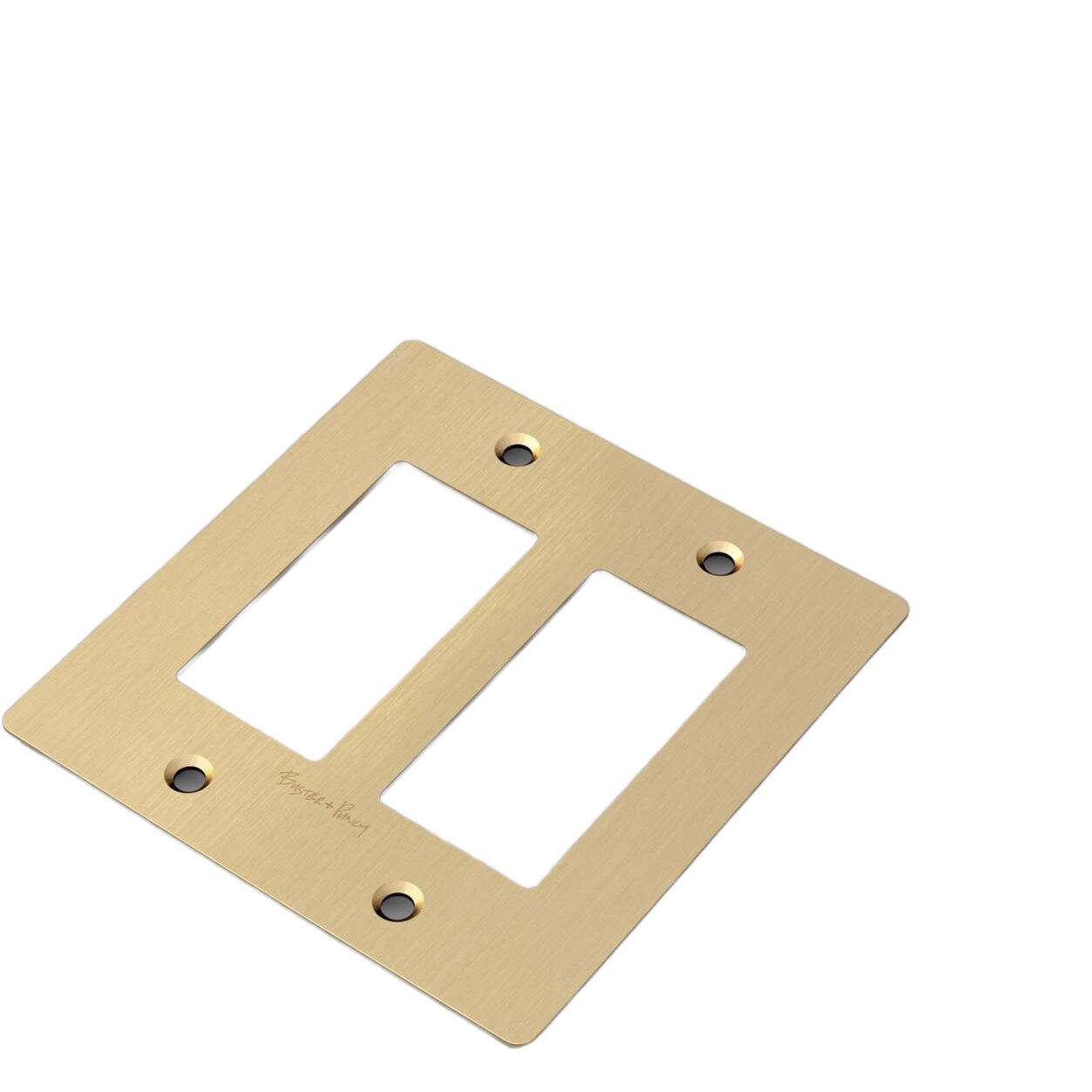 2G Brass Plate