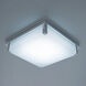Vodka LED 14 inch Chrome Flush Mount Ceiling Light