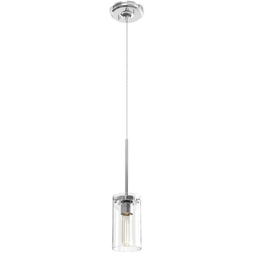 Erin 1 Light 5.25 inch Chrome Pendant Ceiling Light
