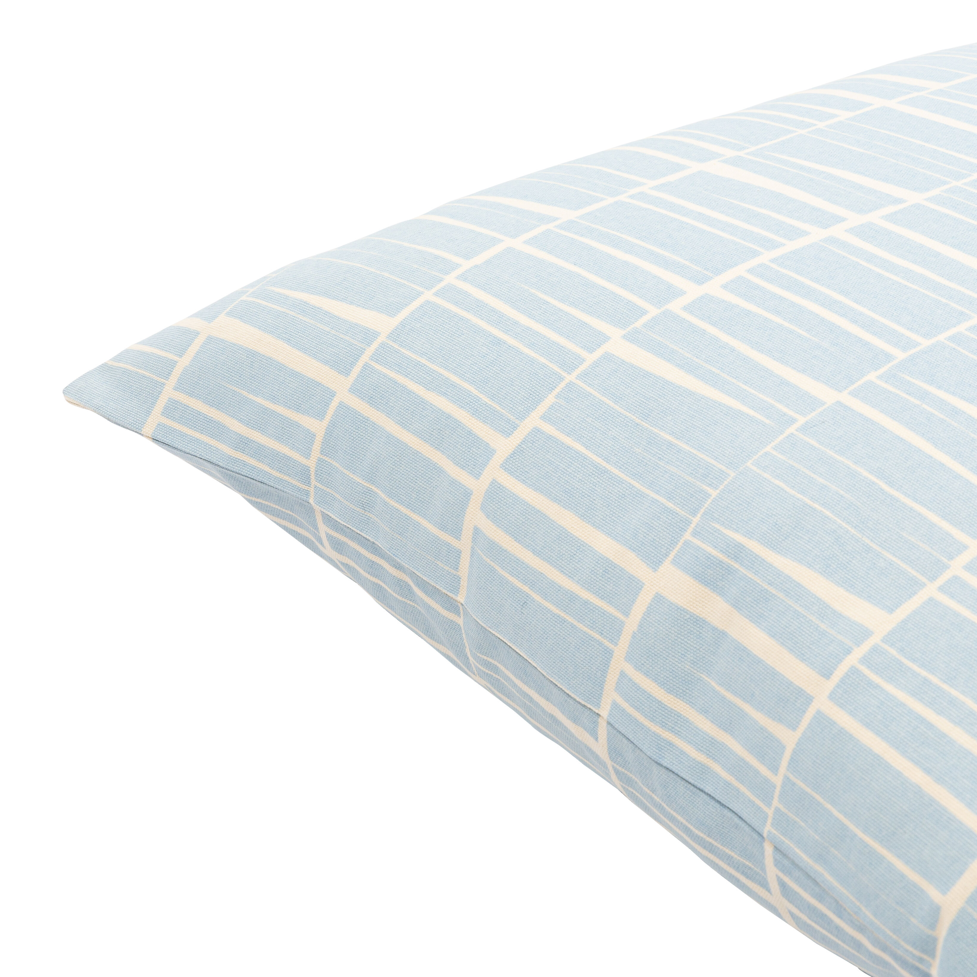 Natur 20 inch Light Blue Pillow Kit in 20 x 20, Square