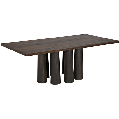 Severity 84 X 44 inch Ebony Dining Table