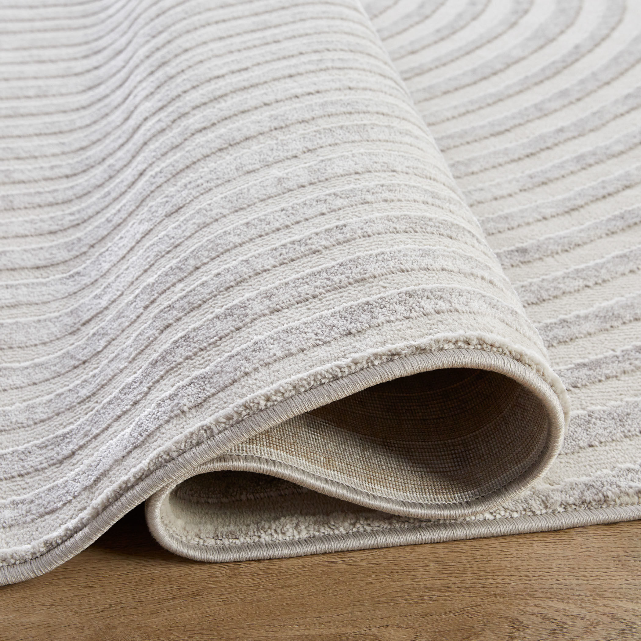 Eclectic Luxe 130 X 94 inch Neutral Rug in 8 x 11