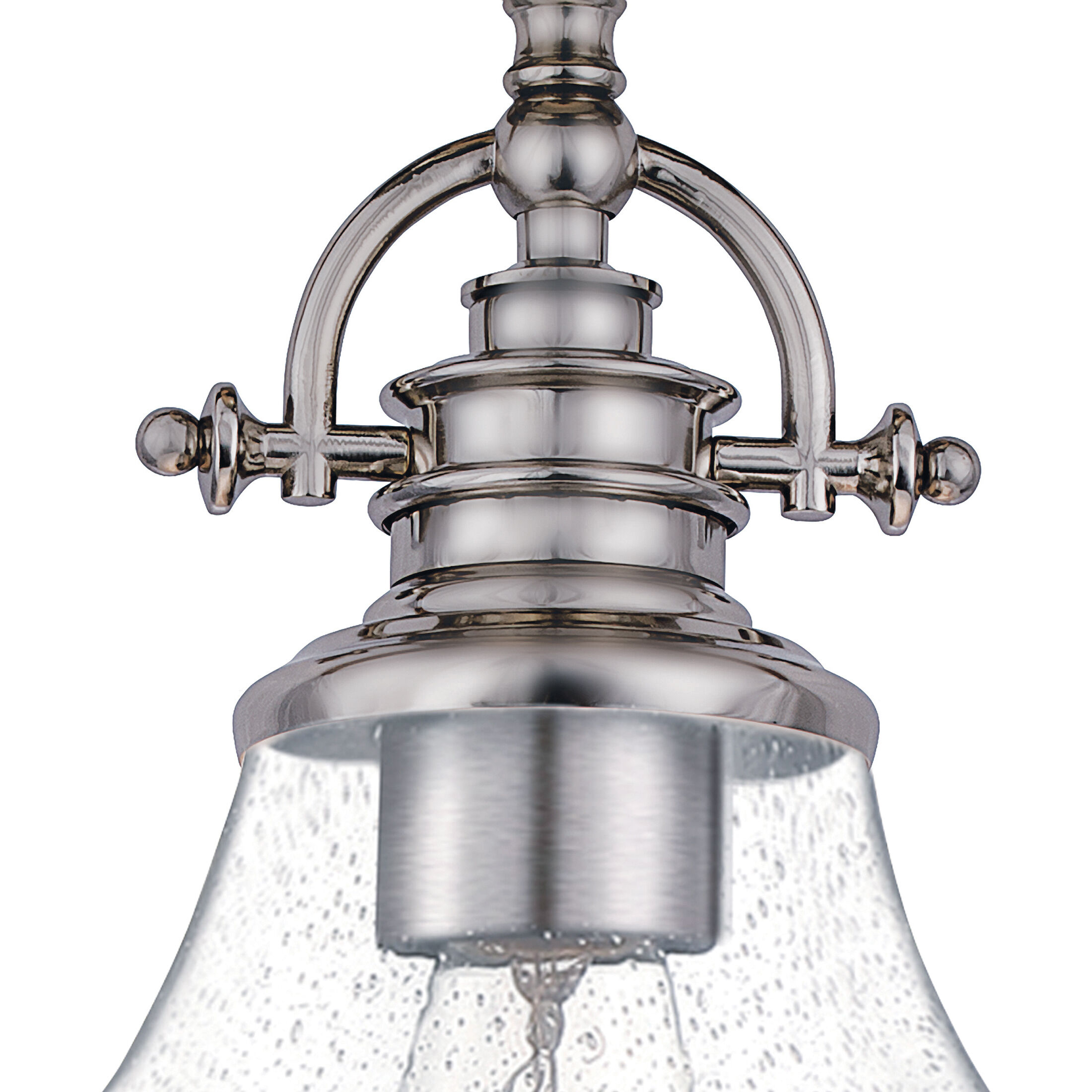 Grant 1 Light 14 inch Brushed Nickel Pendant Ceiling Light