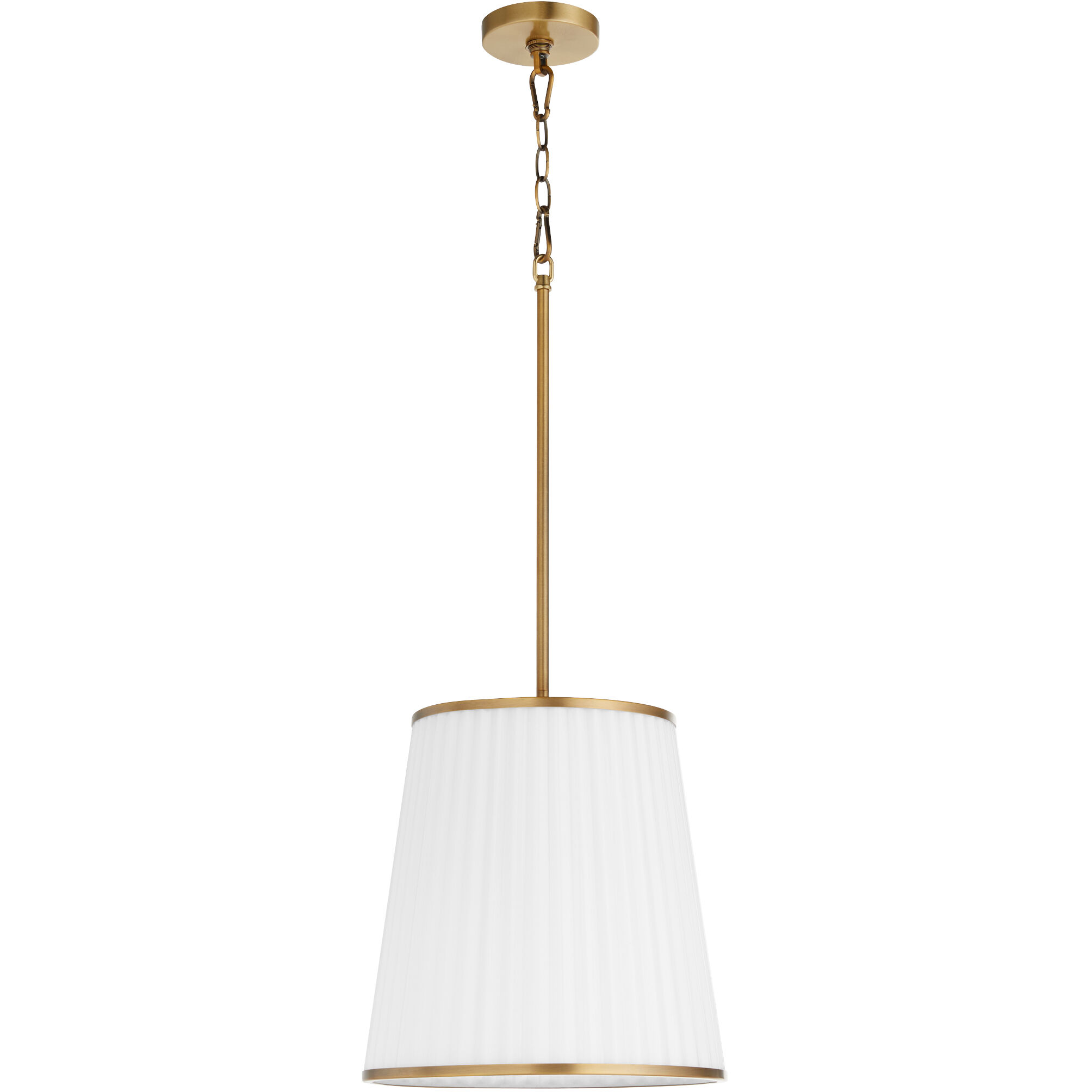 Marlon 3 Light 13.75 inch Brushed Brass Pendant Ceiling Light