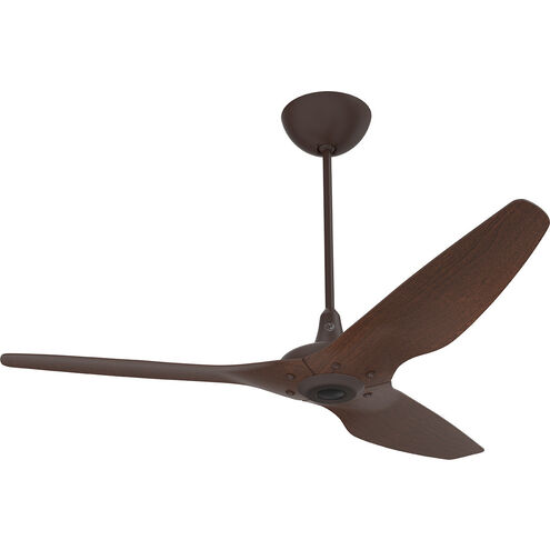 Haiku 60 inch Oil Rubbed Bronze with Cocoa Wood Grain Blades Outdoor Ceiling Fan