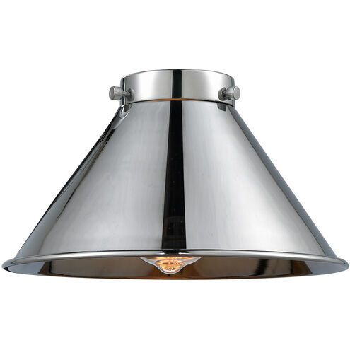 Franklin Restoration Briarcliff Polished Chrome 10 inch Metal Shade, Franklin Restoration