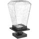 Outdoor Chilled Glass 1 Light 6.80 inch Post Light & Accessory