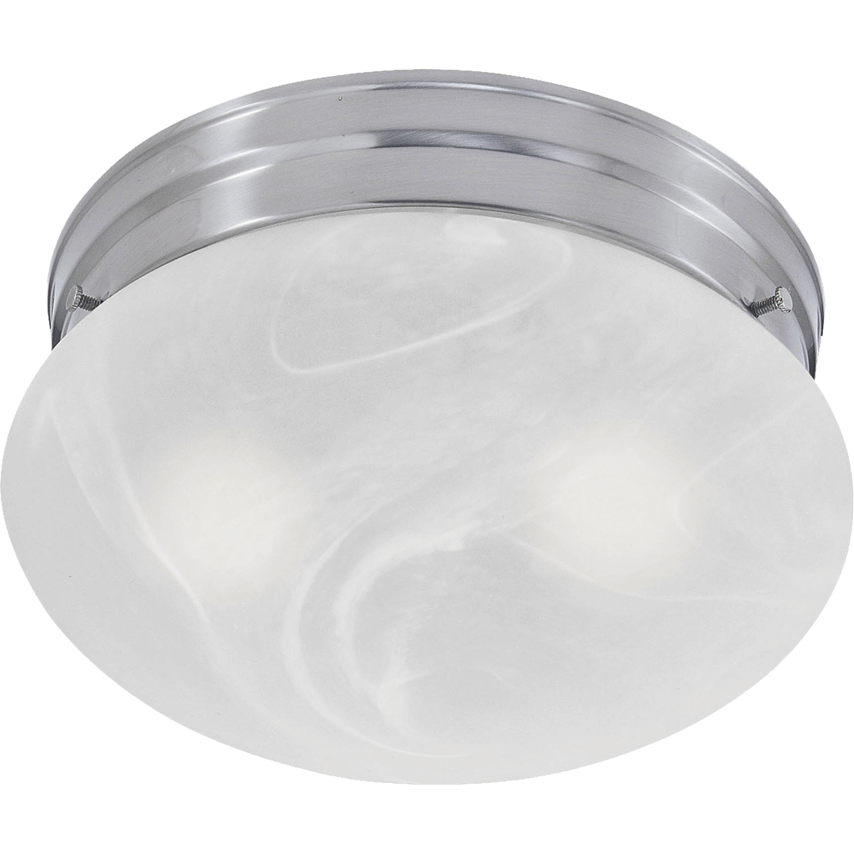 Elowen 2 Light 10 inch Brushed Nickel Flush Mount Ceiling Light