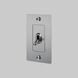1G Toggle 120-277 Steel Light Switch