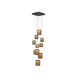 Brentwood LED 17 inch Dark Bronze Multi Port Pendant Ceiling Light