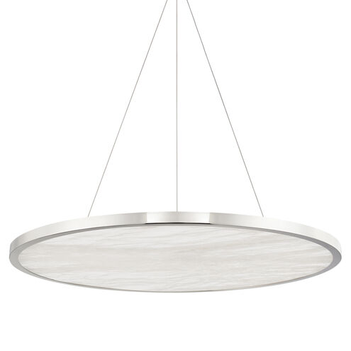 Eastport LED 36 inch Polished Nickel Pendant Ceiling Light