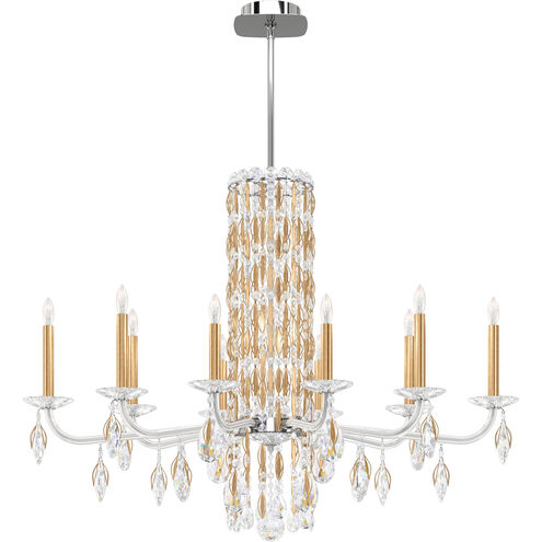Siena 10 Light 40.5 inch Heirloom Gold Chandelier Ceiling Light in Heritage, No Spikes