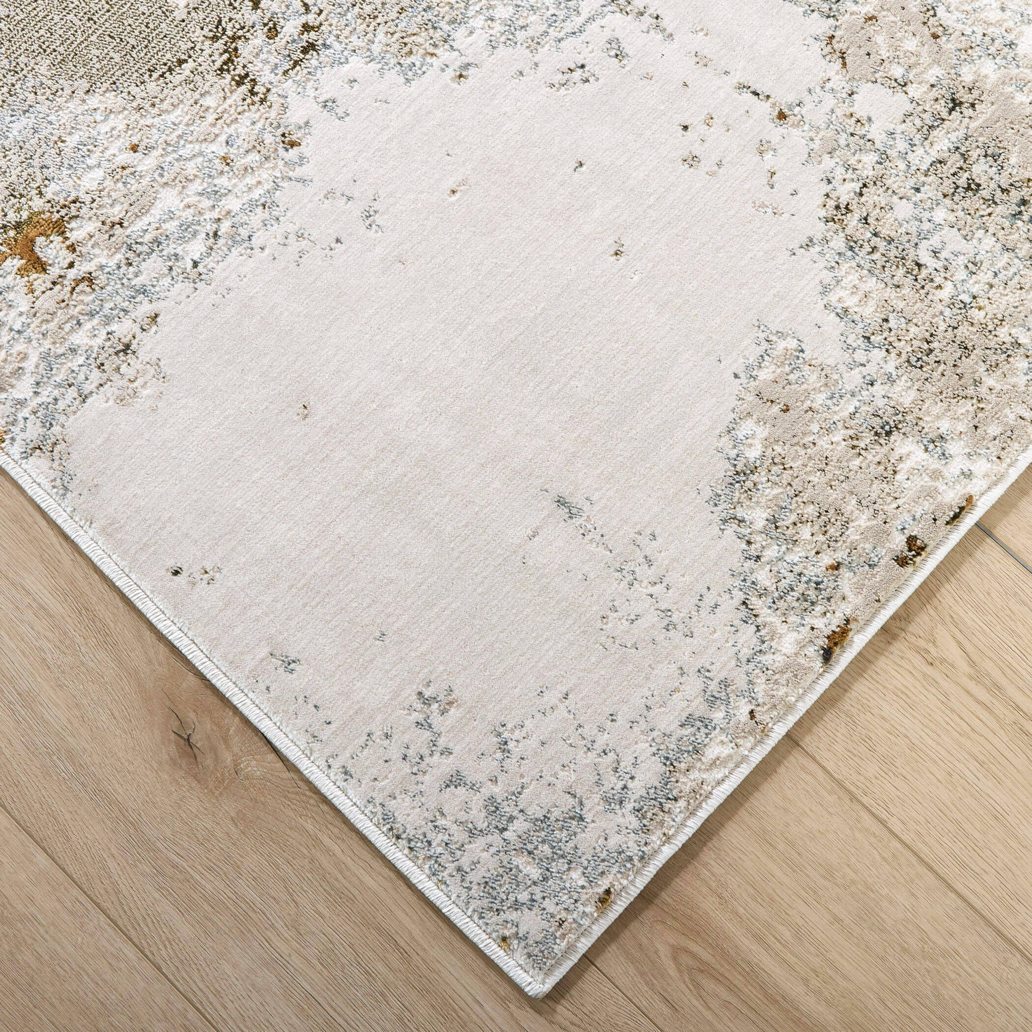 Artema 130 X 94 inch Gold Rug in 8 x 11