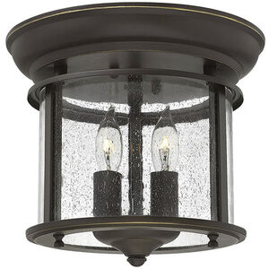 Gentry LED 9 inch Olde Bronze Indoor Flush Mount Ceiling Light