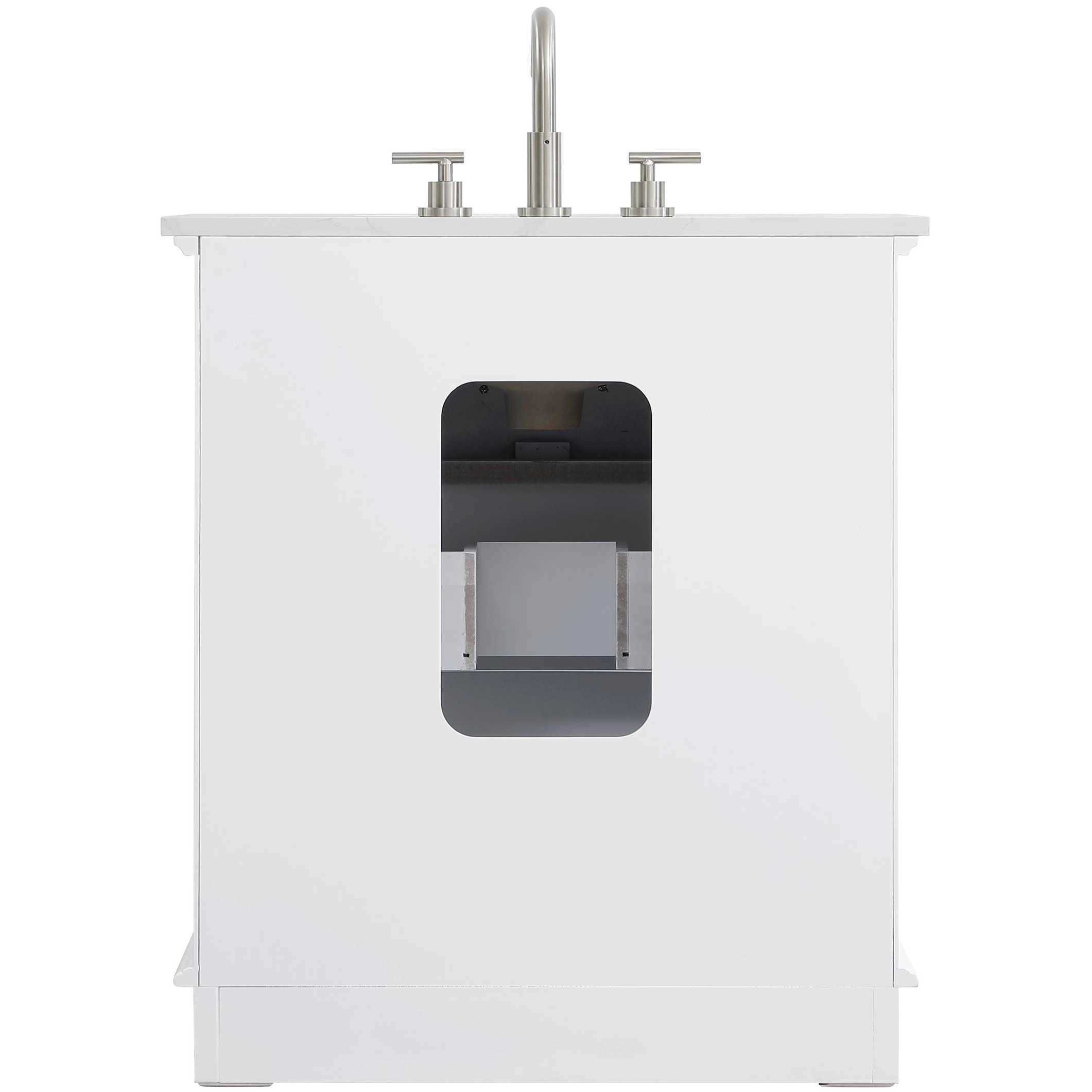 Knox 30 X 34 inch White Bathroom Vanity Cabinet