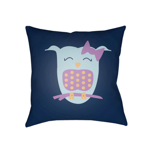 Littles 20 X 20 inch Yellow and Purple Outdoor Throw Pillow