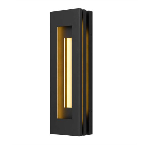 Layer LED 22 inch Sand Black Wall Sconce