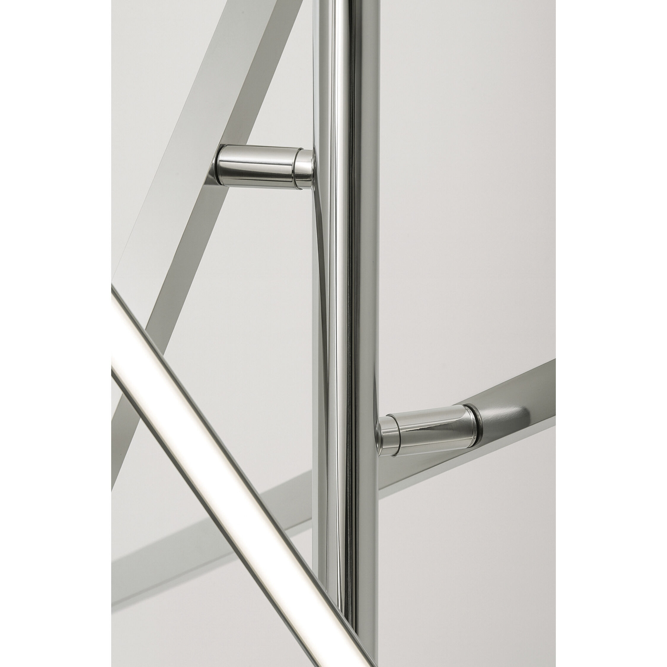 Knoll LED 48 inch Polished Chrome Pendant Ceiling Light