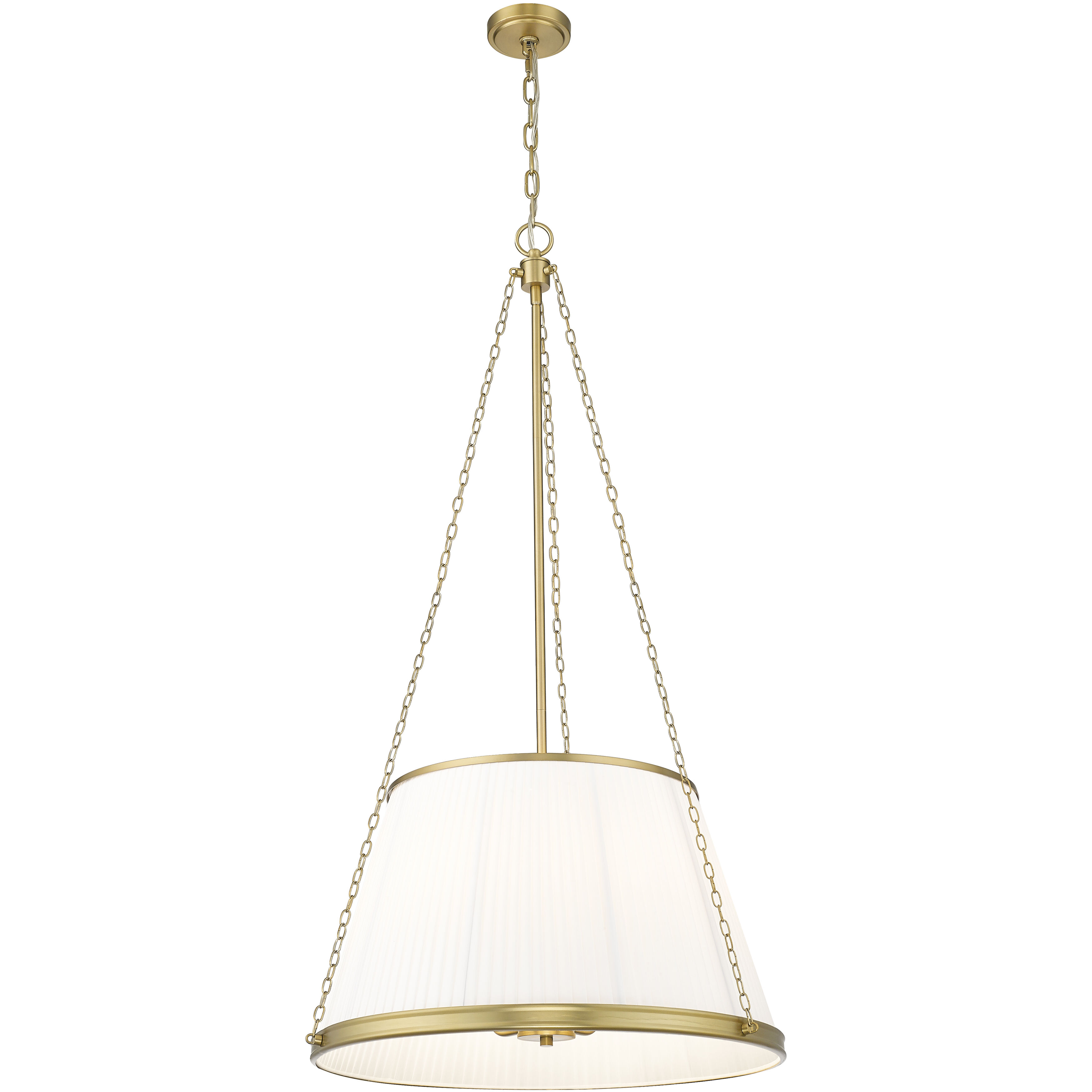Madeline 6 Light 24 inch Modern Gold Pendant Ceiling Light