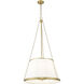 Madeline 6 Light 24 inch Modern Gold Pendant Ceiling Light