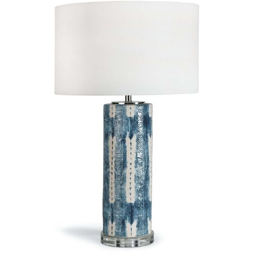 Mali 28 inch 150.00 watt Indigo Table Lamp Portable Light