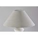 Marcey 25 inch 100.00 watt Matte Off-White Ceramic Table Lamp Portable Light
