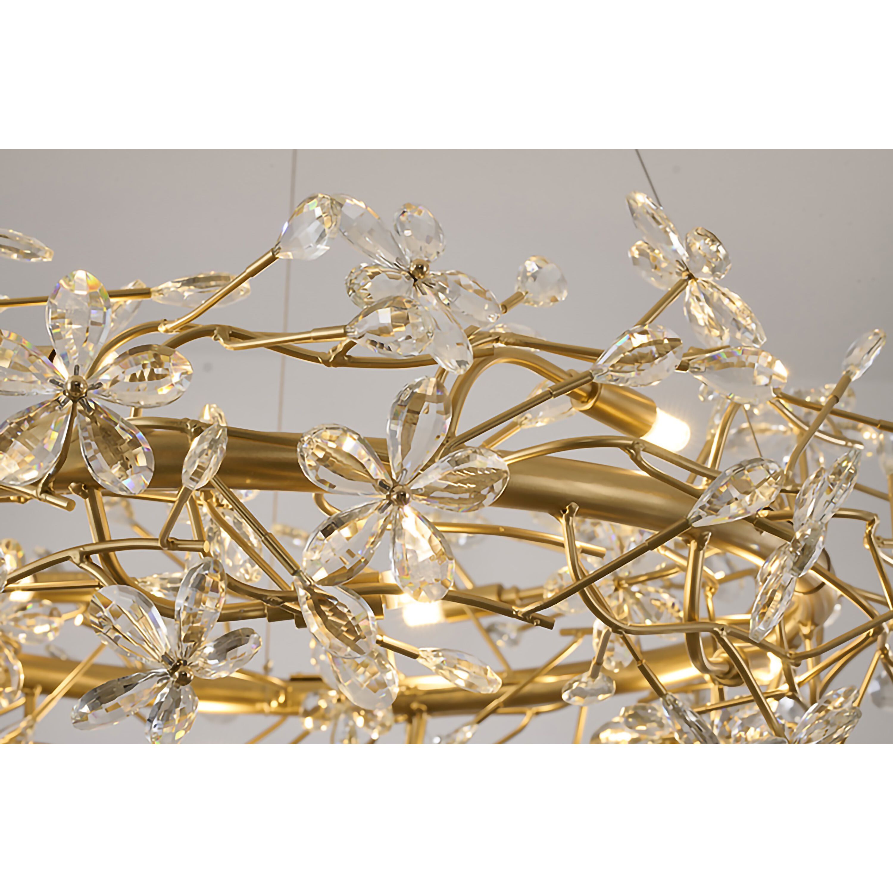 IMP Series 12 Light 32 inch Gold Chandelier Ceiling Light