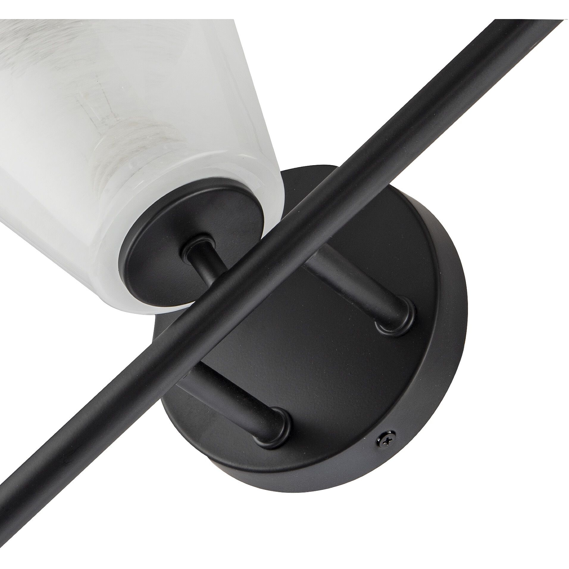 Brooke 3 Light 22.5 inch Black Bathroom Vanity Wall Light