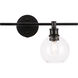 Collier 1 Light 14.7 inch Black Wall sconce Wall Light, Right