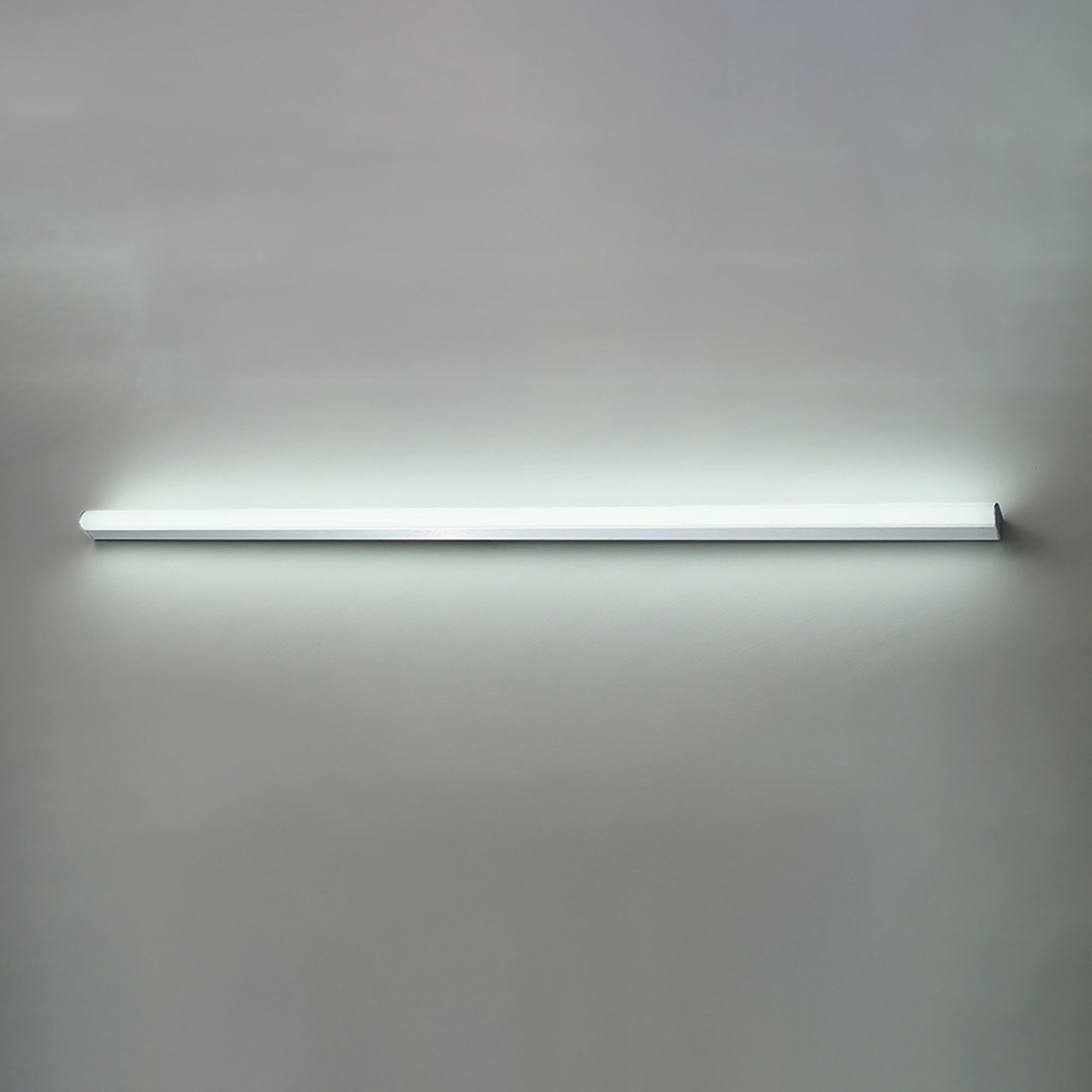 Nightstick LED 61.06 inch Brushed Aluminum Bath Vanity & Wall Light, dweLED