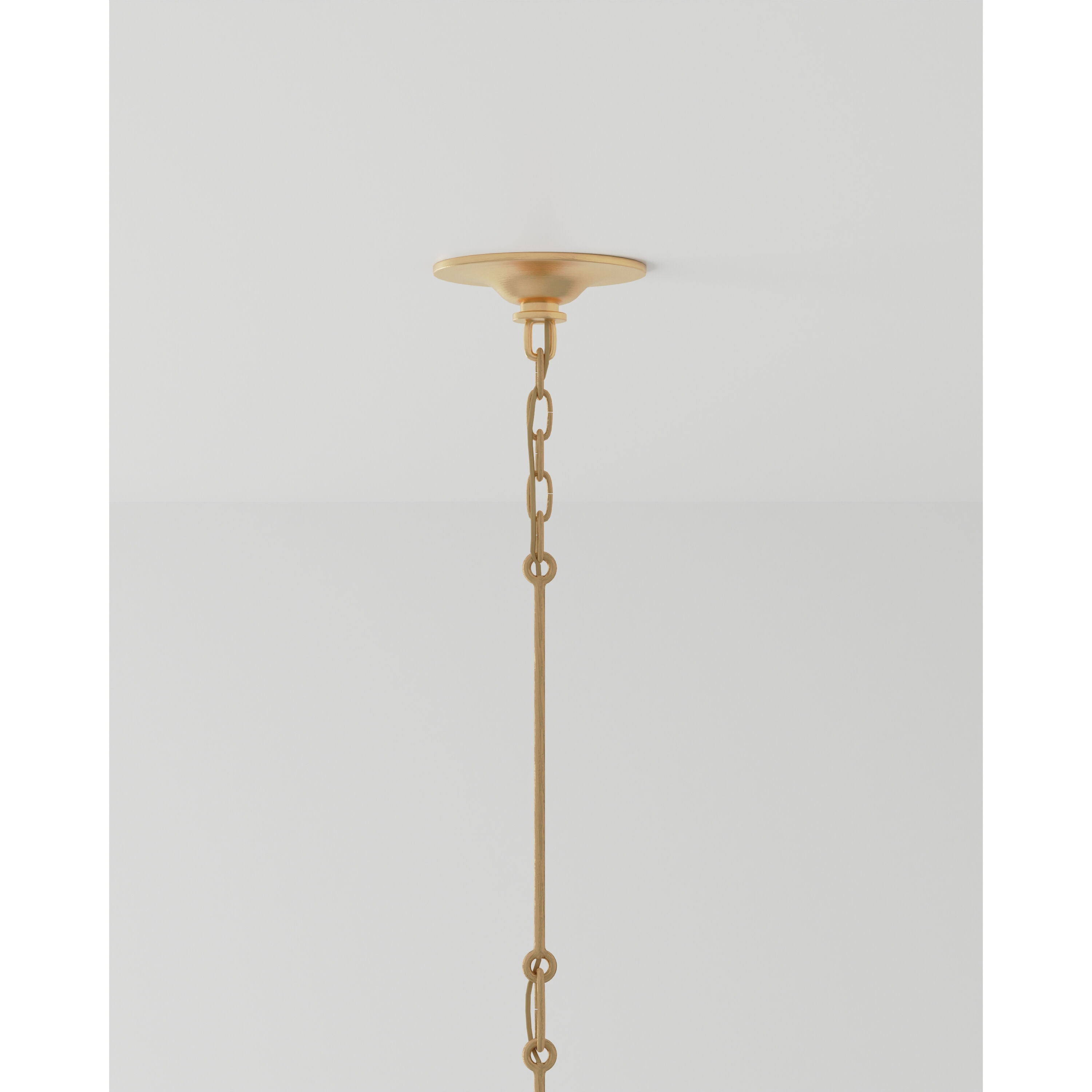 Grand Lotus 6 Light 30 inch Satin Black/Contemporary Gold Leaf Chandelier Ceiling Light, Large, Semi-Flush Convertible