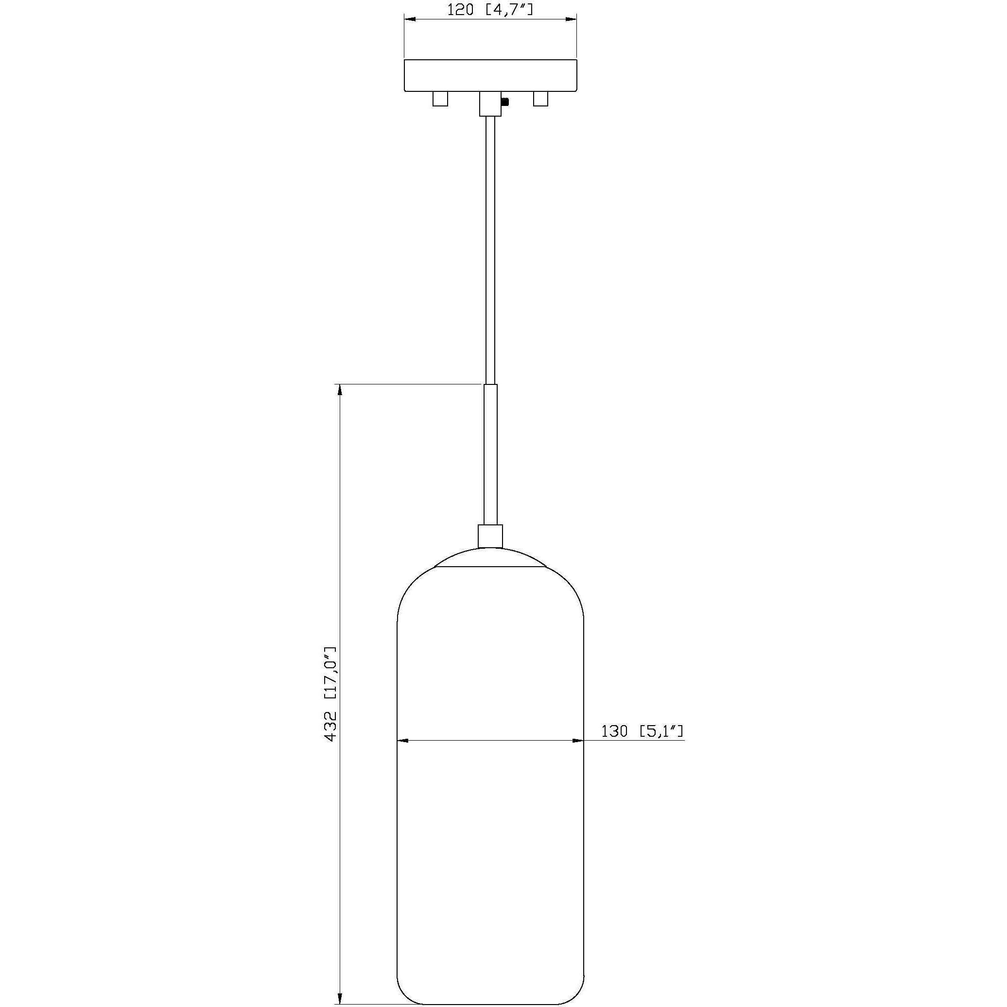 Monty 1 Light 5.25 inch Matte Black Pendant Ceiling Light