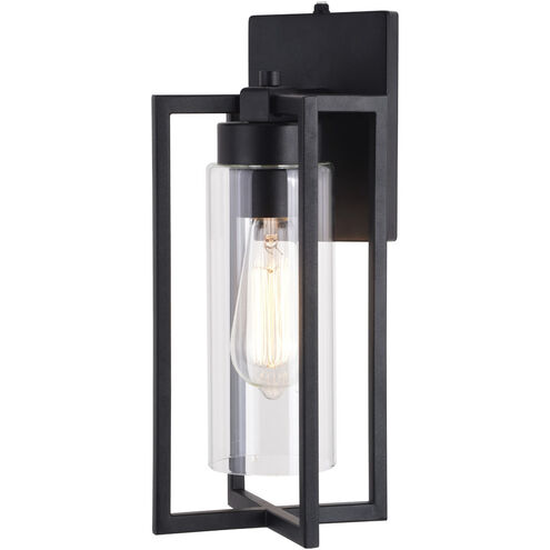 Kilbourne LED 13 inch Textured Black Outdoor Wall