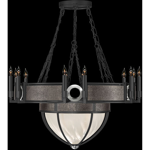 Mirage 15 Light 35.75 inch Black Chandelier Ceiling Light