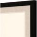 Landscapes Collection Block Profile In Dark Wood With Silver Lip Framed Art