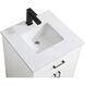 Chandler 20 X 34 inch White Bathroom Vanity Cabinet