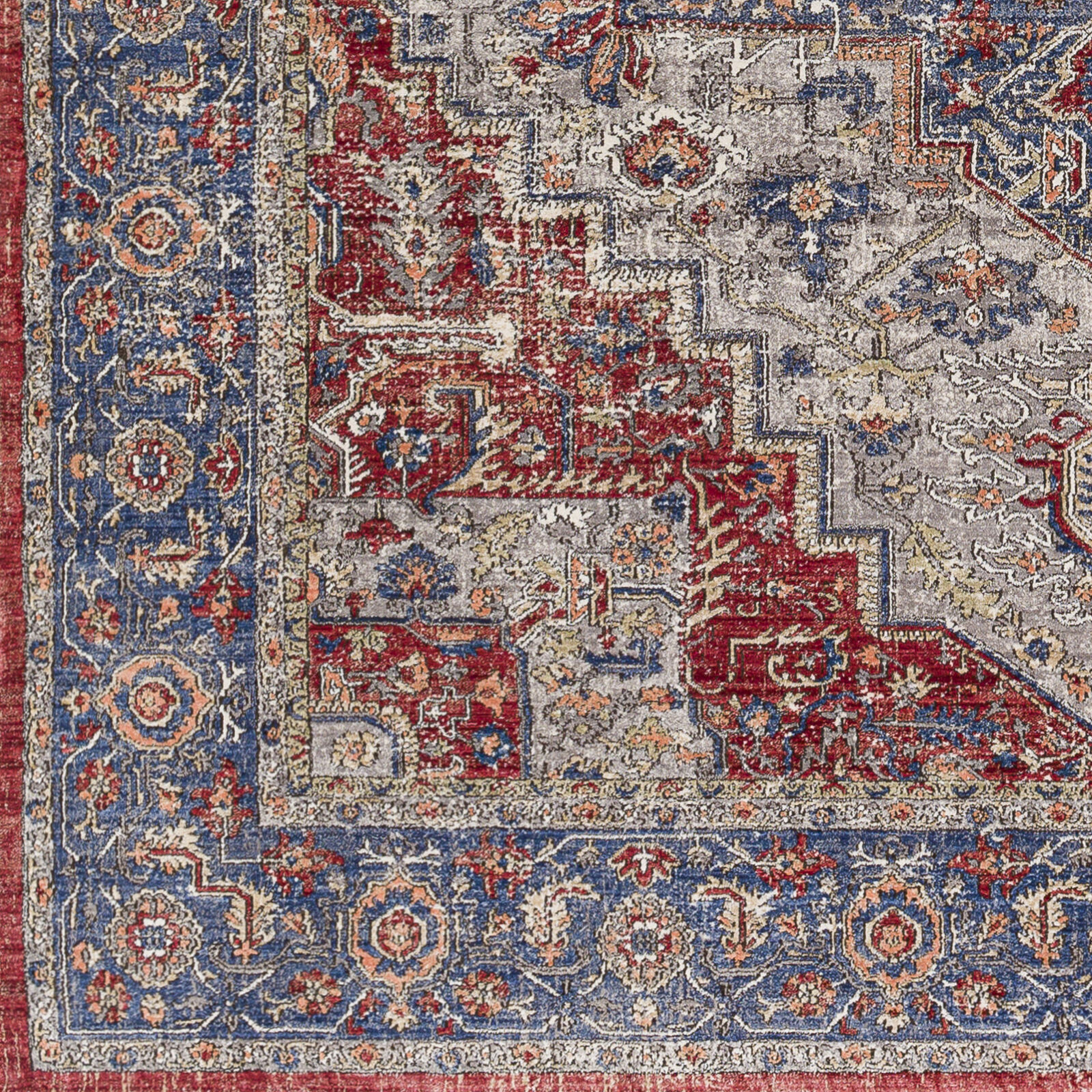 Eclipse 147 X 108 inch Grey Rug in 9 X 12, Rectangle