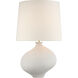 AERIN Celia 28.75 inch 15.00 watt Marion White Right Table Lamp Portable Light, Large