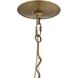 Jordan 1 Light 10 inch Antique Brass Pendant Ceiling Light
