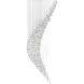 Ribbon 8 Light 24 inch Chrome Flush Mount Ceiling Light