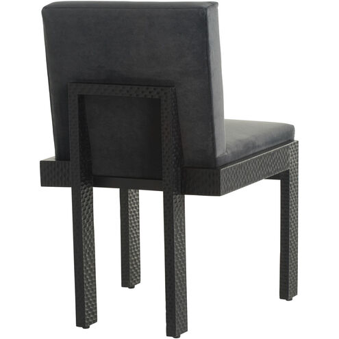 Matilda Midnight Grey and Ebony Dining Chair