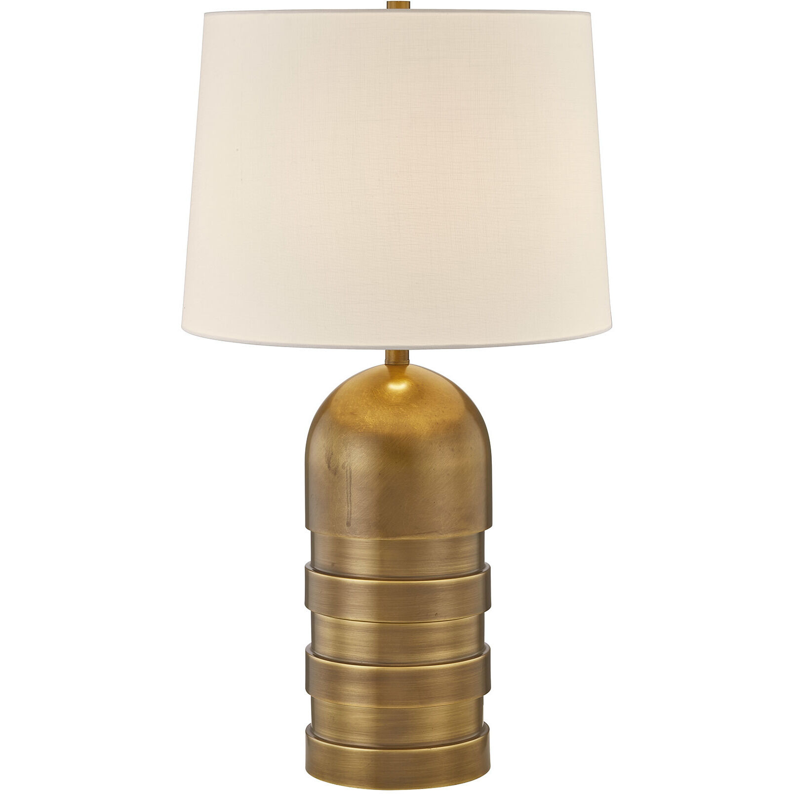 Wehunt 32 inch 100.00 watt Brass Table Lamp Portable Light, Coco & Dash