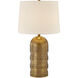 Wehunt 32 inch 100.00 watt Brass Table Lamp Portable Light, Coco & Dash