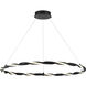 Convolution LED 36.25 inch Coal Pendant Ceiling Light, Island Light